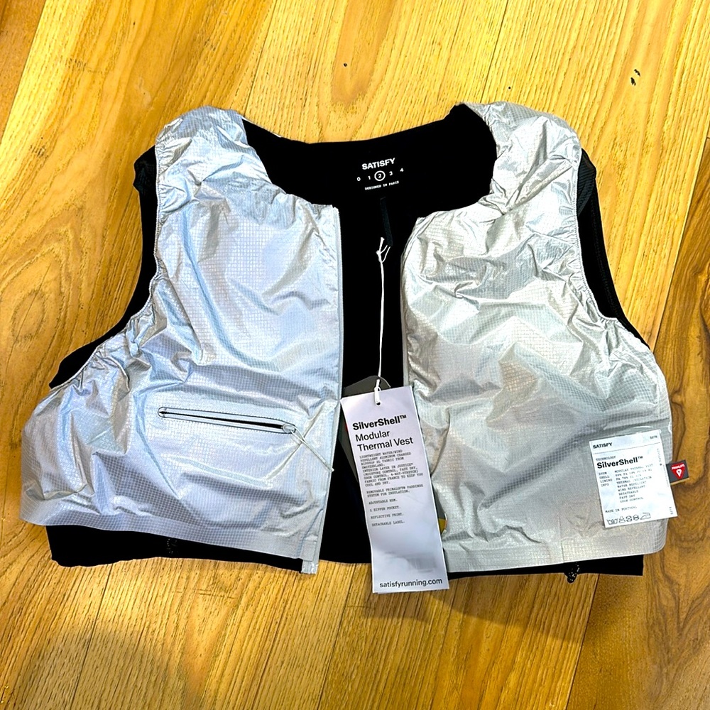 Satisfy Running Silvershell Modular Thermal Vest